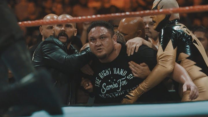 Unseen footage of Roman Reigns, Braun Strowman and Samoa Joe's wild brawl: Exclusive, July 26, 2017