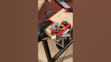 How to use the Dowel jig to make accurate dowel holes.