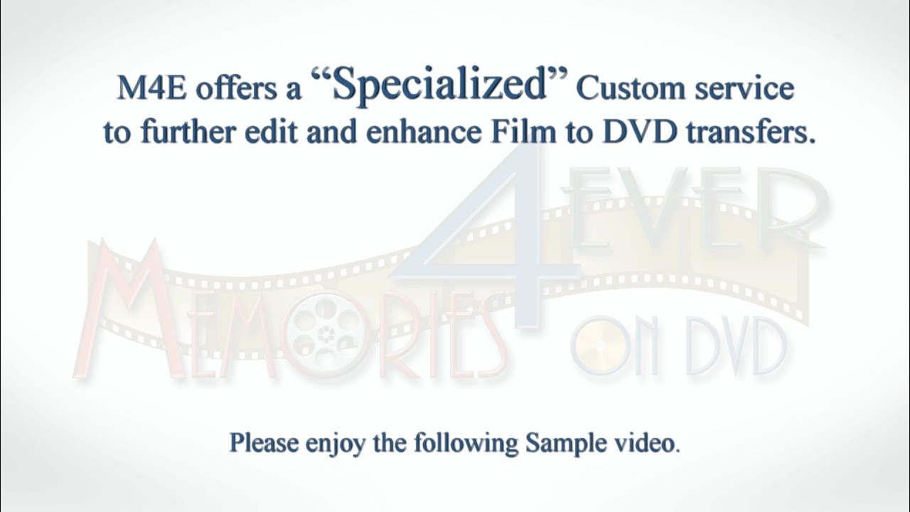 Film To DVD Transfer YouTube