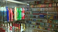 Étaples : un collectionneur a rassemblé 4 000 canettes de bière dans son sous-sol