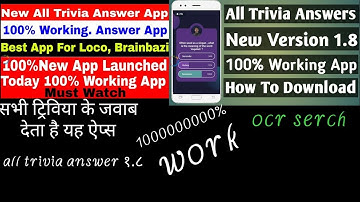 All trivia answer update 1.8 new fully changed app