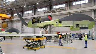 Tour of Billion $ US Factory Producing Most Feared US Drone - Production Line
