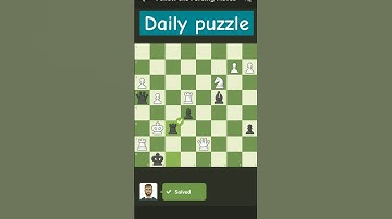 Daily puzzles!! !!#chess #chessgame #games #chessplayer #chesscom #checkmate #chesspuzzle #puzzle