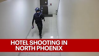 New video shows shooting rampage at north Phoenix hotel