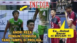 Aksi Memukau Si BOCAH AJAIB &quot;Andri Reza&quot; Baru 13 Tahun Dah ikut PROLIGA Melawan SAMATOR!!!