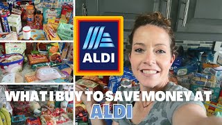WHAT I BUY FOR CHEAP AT ALDI/STOP OVERPAYING/WEEKLY ALDI HAUL/BONUS KROGER HAUL/NEWAIR COOLER