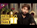 Vivian dsena receives gifts from his fans  india forums