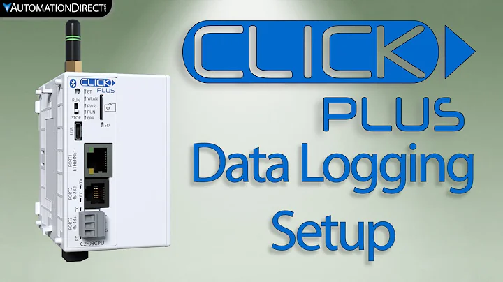 CLICK PLUS PLC Data Logging from AutomationDirect