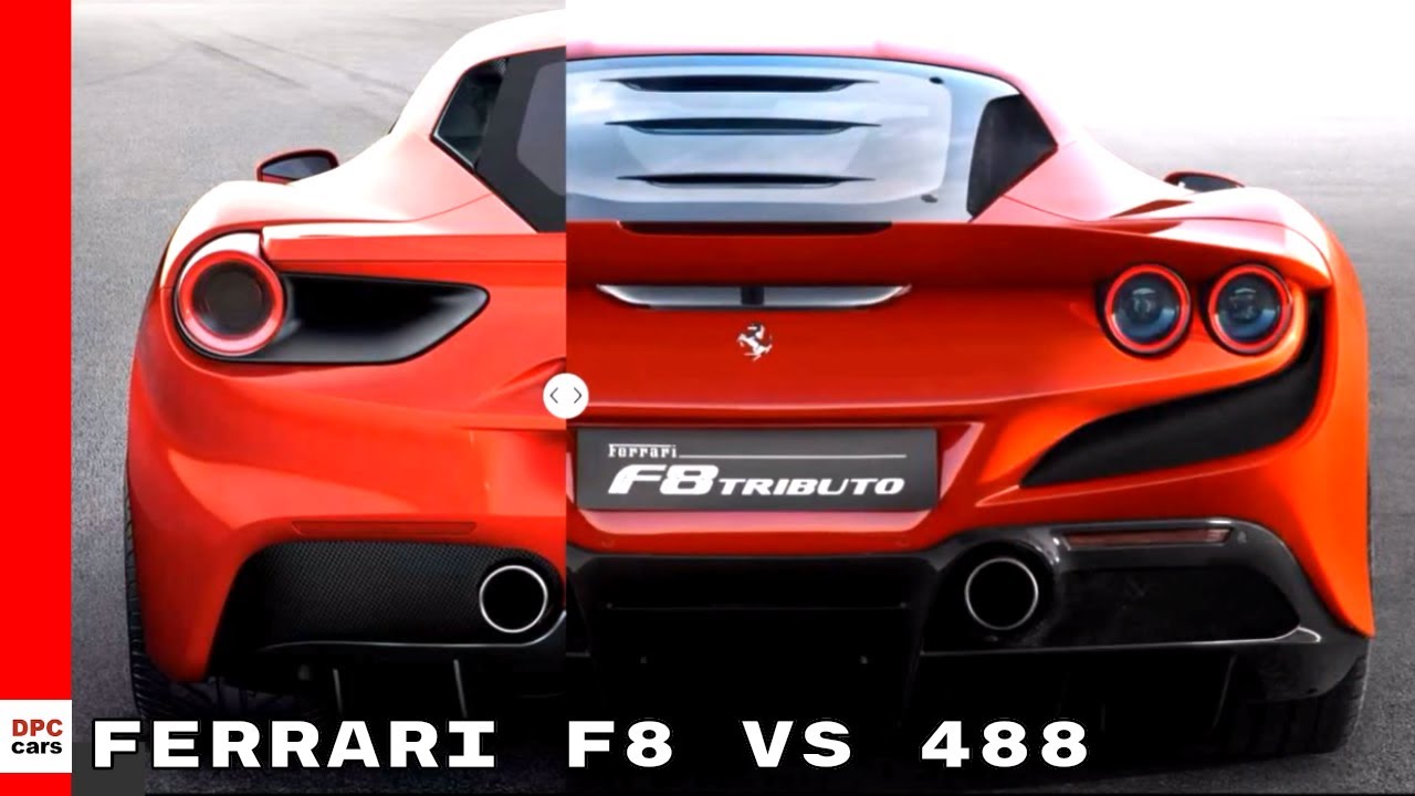 2020 Ferrari F8 Tributo Vs 488 Gtb