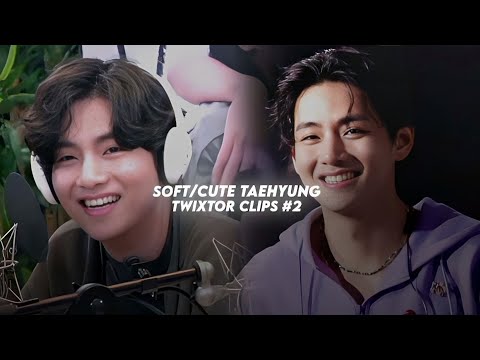 soft/cute taehyung twixtor clips #2