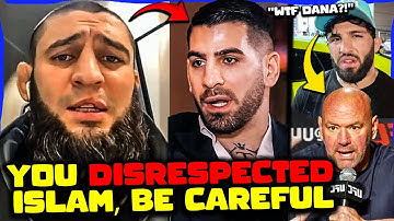Khamzat Chimaev GOES OFF On Ilia Topuria For DISRESPECTING Islam Makhachev, Dana White UNDER FIRE!