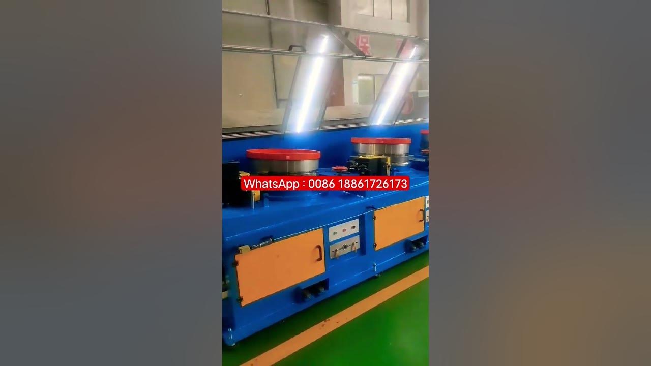 wire drawing machine price and manufacture YouTube