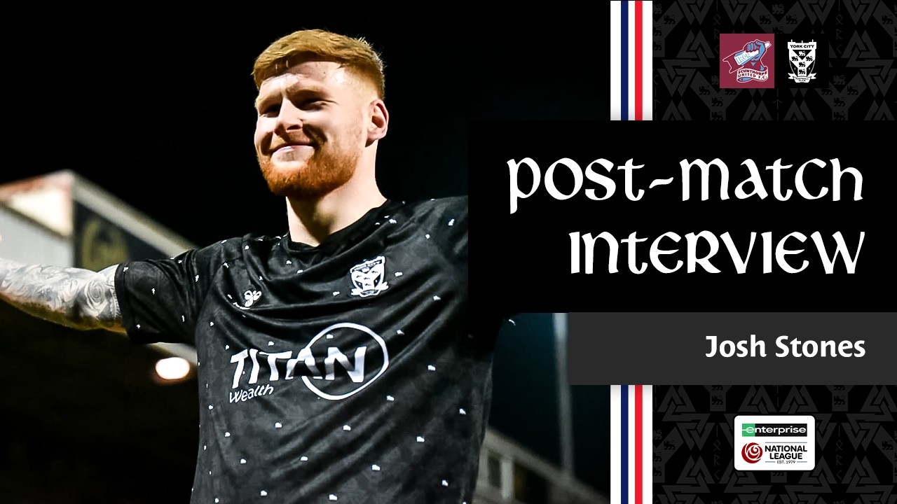 💬 Post-Match Interview | Josh Stones | Scunthorpe United (A)