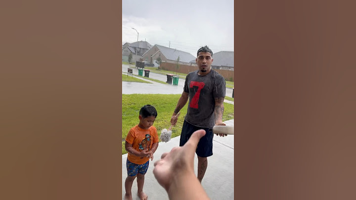 Mom catches dad and son showering in the rain #shorts