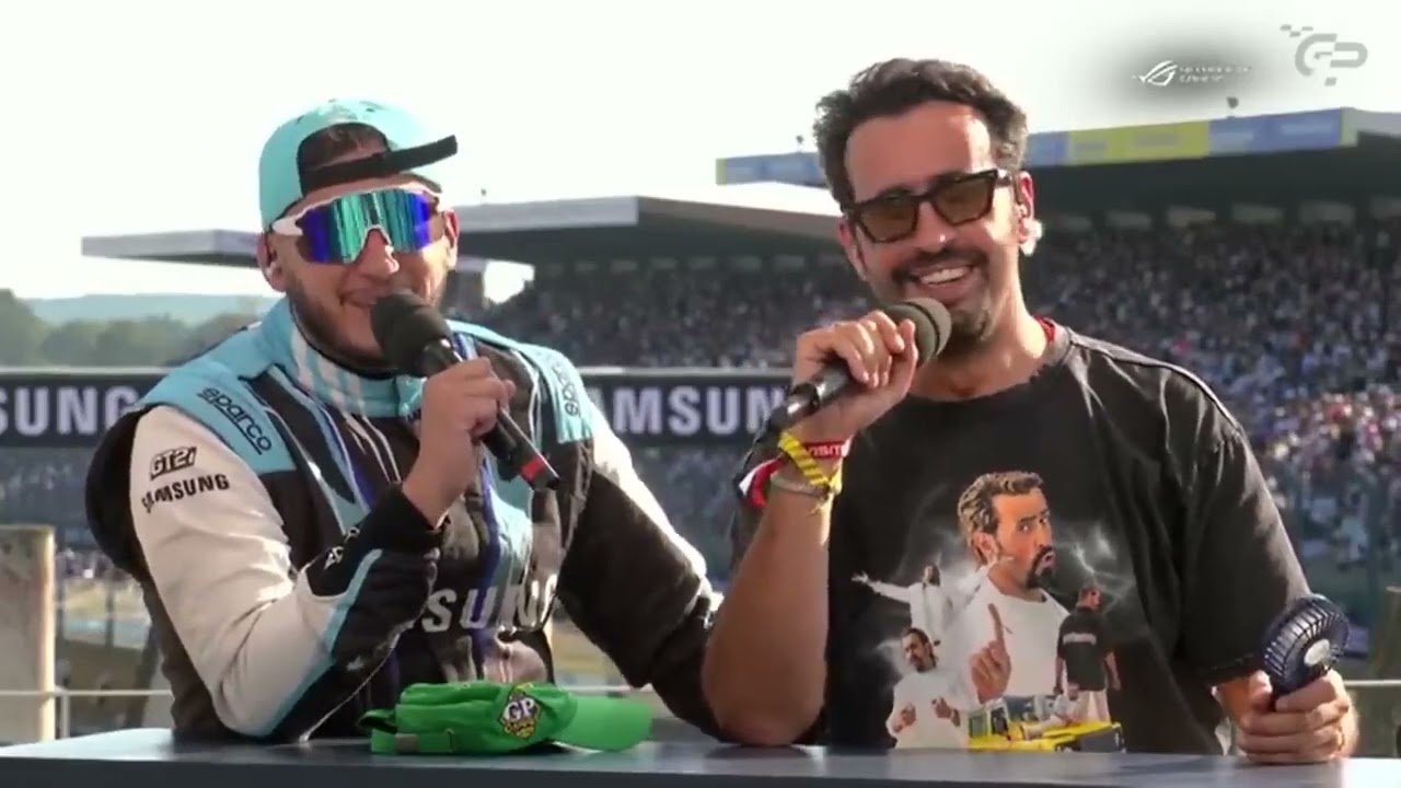 Jonathan Cohen et Soso Maness au GP Explorer 2 😂😂😂