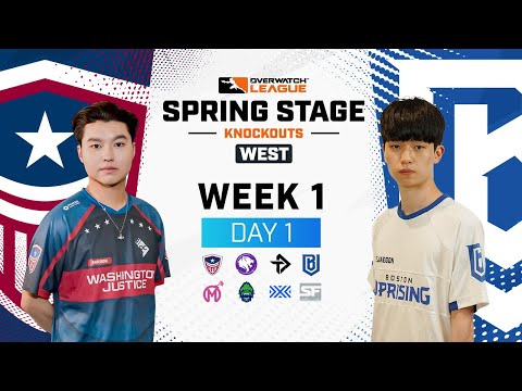 Overwatch League 2023 Season | Spring Knockouts West | Week 1 Day 1