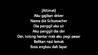 Video thumbnail of "Kalau Aku Kaya - Altimet ft.  Awi Rafael lyrics)"