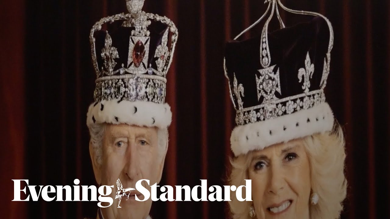 King and Queen’s coronation outfits go on public display for State Rooms summer opening