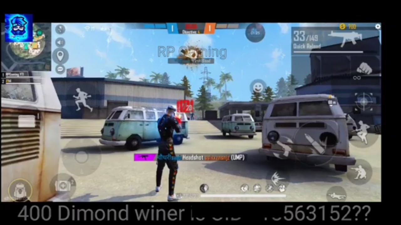 2vs2 Choudry RP Gaming 10 Million Landmine in Last Zone 😲 || Garena ...