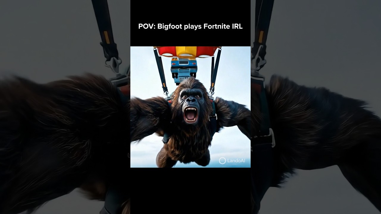 What if Bigfoot tried Fortnite?🤯