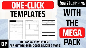 How To Use The Draw Templates Feature Of The Mega Pack 2.0