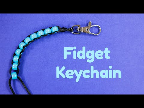 Fidget Key Ring Straps - 3 styles 