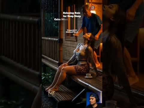 ASMR Rain Sounds In Bamboo Hut Relaxing Rain Sounds For Sleeping 12 Rain Asmrrain Flyxo