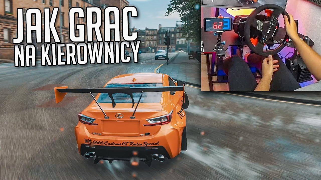 Jak grać na KIEROWNICY w Forza Horizon 4 YouTube