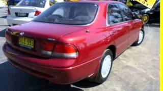 1992 Mazda 626  Burgundy 4 Speed Automatic Sedan