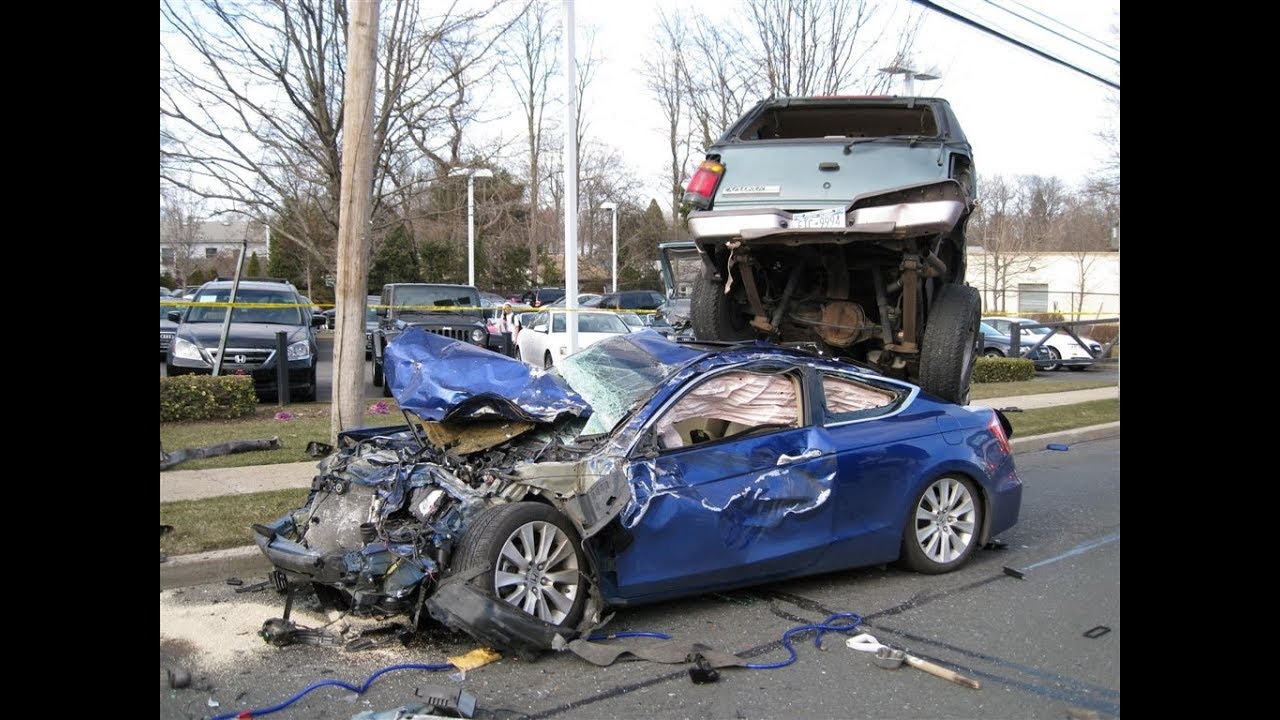 Accident crash. Гибель транспортного средства.