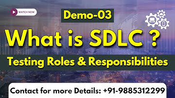 Manual Testing Demo 02 | SDLC Life Cycle for Beginners | Manual Testing Roles and Responsibilities