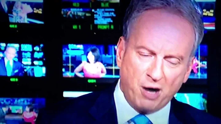 News anchor Laura Diaz fixing bra live on air