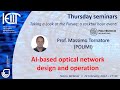 Aibased optical network design and operation