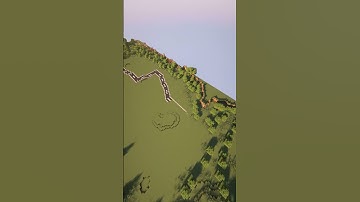 A Road for a Minecraft Map • Hunger Games Map Build • Episode 5 • Tickvach Shorts