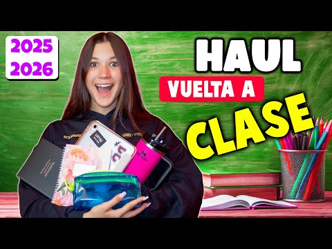 HAUL UTILES ESCOLARES 2025 en RUSIA 📚 Material Escolar Vuelta al Cole