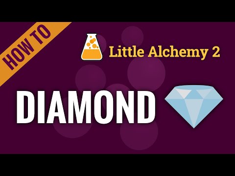 How to make DIAMOND in Little Alchemy 2