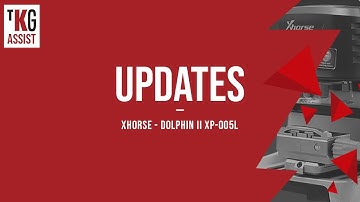TKG Assist - How to Update Your Dolphin II XP-005L