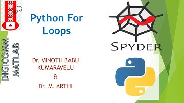 Python For Loops by Dr. Vinoth Babu Kumaravelu