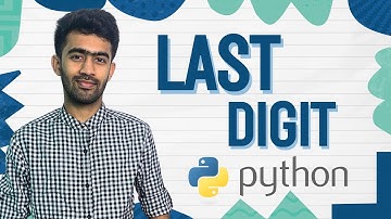 Last Digit of a number | Python Mastery Ep-20 | code io - Tamil