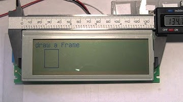 Serial:UART/I2C/SPI 240x64 Large LCD no backlight