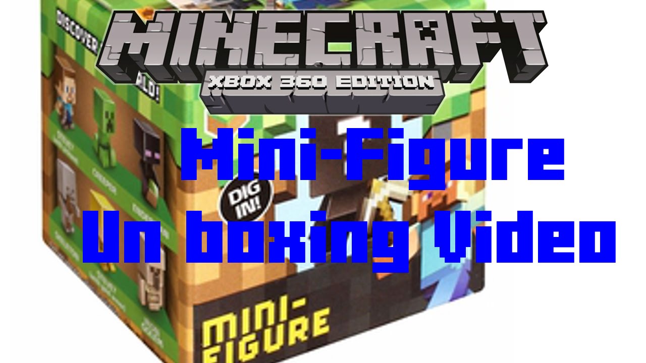 Minecraft Un boxing video - MINI FIGURES - YouTube