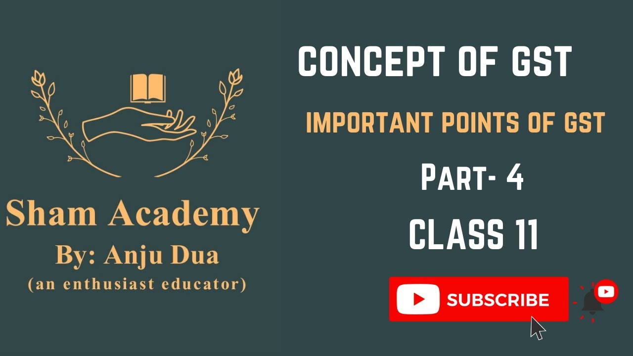 GST audit | Most important points while doing GST audit | Concept of GST |  Part 4