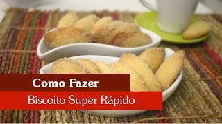 ESSA É A RECEITA DE BISCOITO MAIS FÁCIL E RÁPIDO DE TODAS! [ AQUI NA COZINHA ]