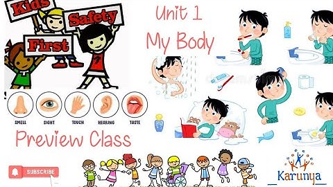 Std 3 Science Unit 1 : My Body - Preview Class
