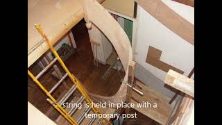 Installing a Curved Staircase | Wood Designer Ltd