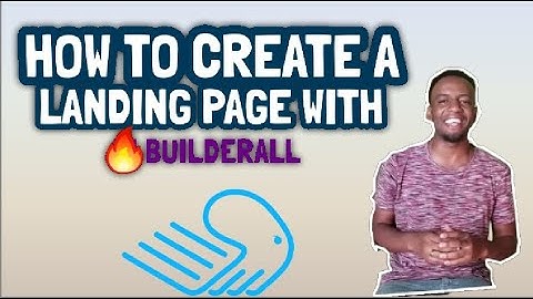 How To Build A Landing Page With The Cheetah Builder On Builderall (2020)