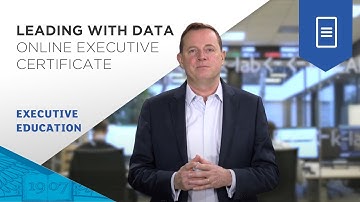 Leading with data - Online Executive certificate | ESSEC Executive Education