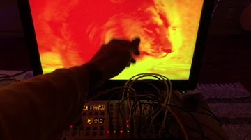 2hp + ER-301 Ambient Cat