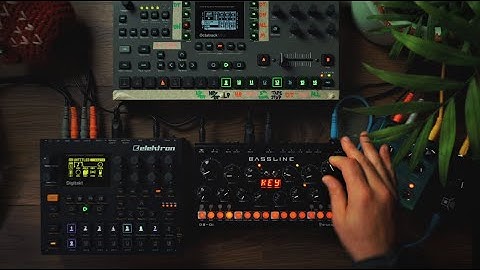 Dream of Electro Pop ~ Digitakt, Erica Synths DB-01, Octatrack MK2, Strymon Blue Sky