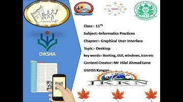 Introduction to Desktop,Windows,GUI,Booting,POST etc 11Th IP by Hilal Lone